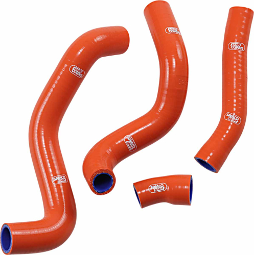 Moose Racing - Moose Racing OEM Fit Radiator Hose Kit - 4 Piece - Orange - KTM111-OR