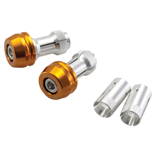 ZETA - ZETA Bar End Plugs - Gold - ZS48-1004