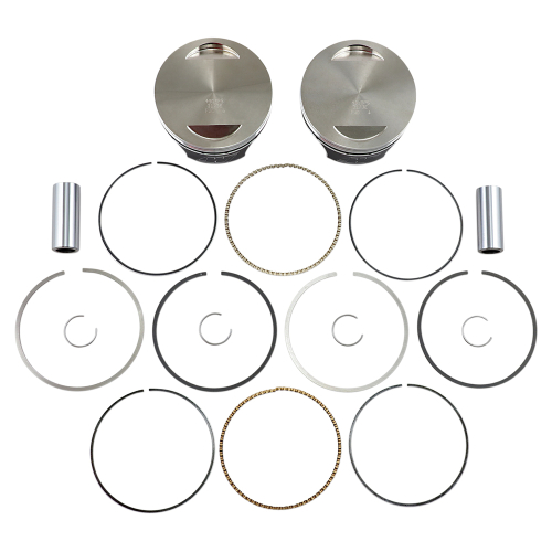 Wiseco - Wiseco K Piston Kit (110ci., Flat Top) - Standard Bore 4.000in., 10.5:1 Compression - K1757