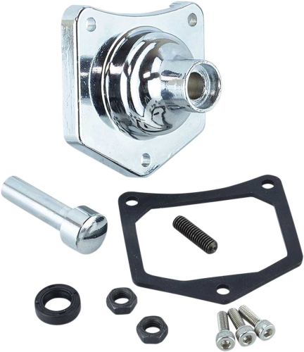 Drag Specialties - Drag Specialties Solenoid End Cover/Starter Button for For 1.2 and 1.4kW Starters - 2110-0979