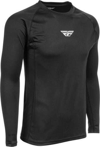 Fly Racing - Fly Racing Lightweight Base Layer Long Sleeve Top - 354-63102X - Black - 2XL