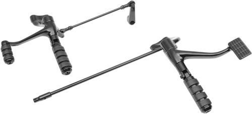 Drag Specialties - Drag Specialties Sportster Forward Control Kit - Standard - Black - 1622-0487