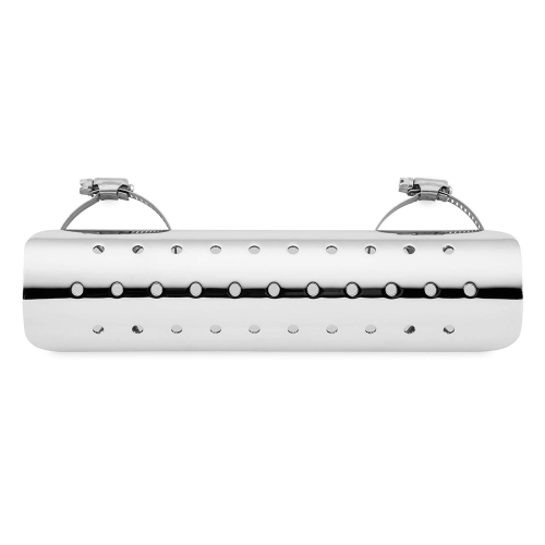 Bikers Choice - Bikers Choice Universal Heat Shield - 9in. - Chrome - 18-025CP