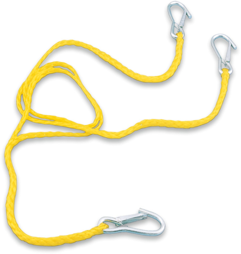 Parts Unlimited - Parts Unlimited Tow Rope with Spring-Clip Hooks - TOW-01