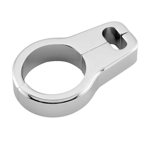 Bikers Choice - Bikers Choice 1in. Dual Throttle Cable Clamps - Chrome - 060153