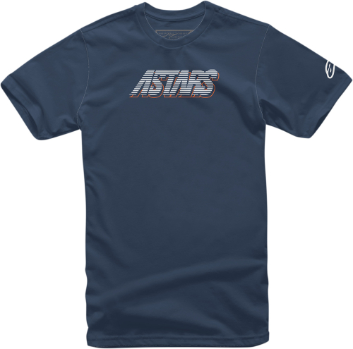Alpinestars - Alpinestars Lanes T-Shirt - 12117200370M - Navy - Medium
