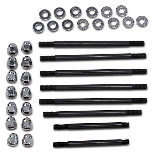Colony - Colony Motor Case Stud Kit - Acorn Style - Chrome - 8142-34
