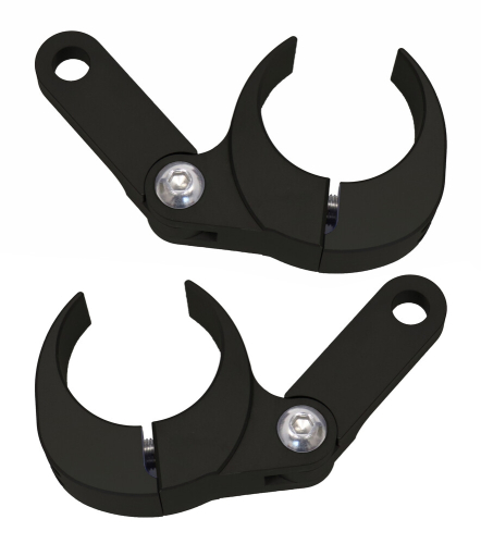 ModQuad - ModQuad Pillar Light Bar Mount - 1-1/2in. - Black - LMAP-1.5-BLK