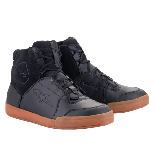 Alpinestars - Alpinestars Chrome Drystar Shoes - 2543123118910 - Black/Gum - 10