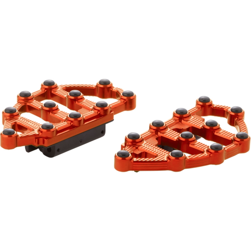 Arlen Ness - Arlen Ness Passenger Floorboards - Titanium Anodized - 06-877