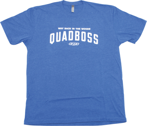 QuadBoss - QuadBoss Way Back T-Shirt - N62103X-STORM - Blue - 3XL