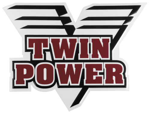 Twin Power - Twin Power Metal Sign - T.P. METAL TACKER