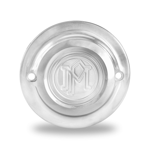 Performance Machine - Performance Machine Scallop Ignition Cover - Chrome - 0177-2064-CH