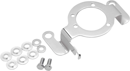 Drag Specialties - Drag Specialties Carb Support Bracket with Choke Cable Mount - 120074-BC3