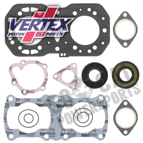 Vertex - Vertex Gasket Set with Oil Seal - 711228