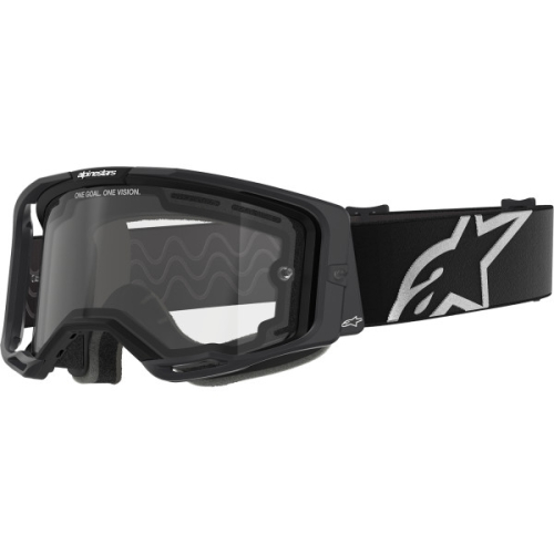 Alpinestars - Alpinestars Vision 8 Corp Goggles - 5100825-1425 - Black/Clear Lens - OSFM
