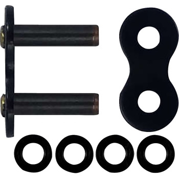 RK - RK Rivet Connecting Link for 530 XW-Ring Chain - Black Scale - BL530ZXW-RL