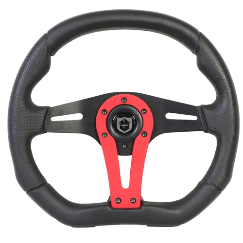 Pro Armor - Pro Armor Force Steering Wheel - 13.75in. - Red - A19UZ284RD