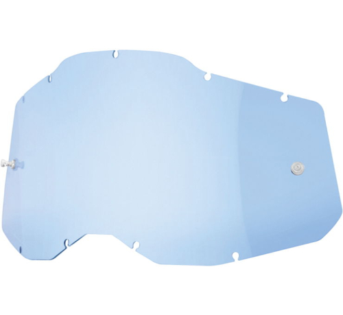 100% - 100% Lens for Racecraft 2/Accuri 2/Stratus 2 Goggles - Blue - 59077-00002