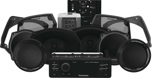 Rockford Fosgate - Rockford Fosgate Source Unit, 6-speaker & Amp Kit For Electra Glide Ultra Classic - HD9813SGU-STAGE3