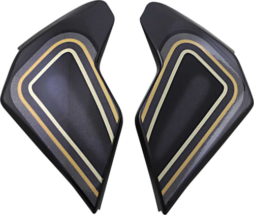 Icon - Icon Side Plate for Airflite Helmet - El Centro Black - 0133-1270