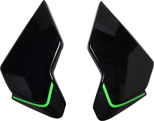 Icon - Icon Side Plate for Airflite Helmet - Raceflite Green - 0133-1246