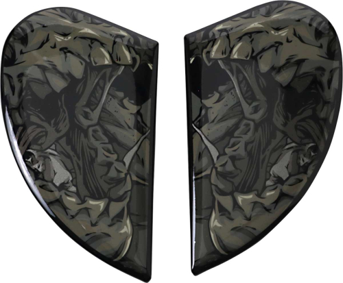 Icon - Icon Side Plate for Airform Helmets - Parahuman Black - 0133-1238