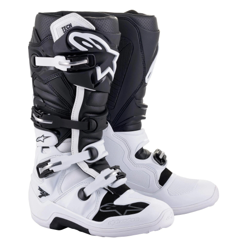 Alpinestars - Alpinestars Tech 7 Boots - 2012014-21-5 - White/Black - 5