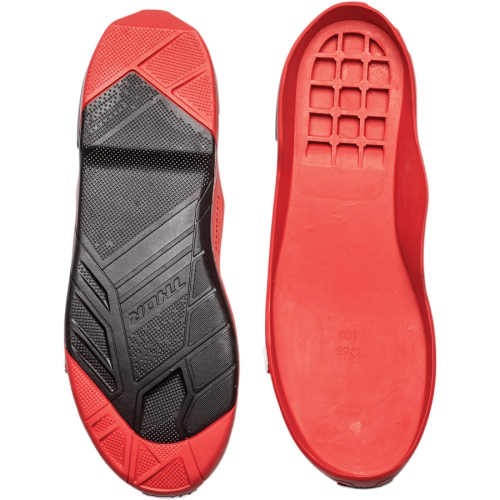 Thor - Thor Outsoles for Radial Boots - Black/Red - 10 - 3430-0909