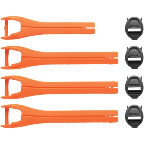 Thor - Thor Strap Kit for Blitz XP Boots - Orange - 7/9 - 3430-0872