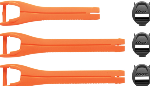 Thor - Thor Strap Kit for Blitz XP Boots - Orange - 10/15 - 3430-0873
