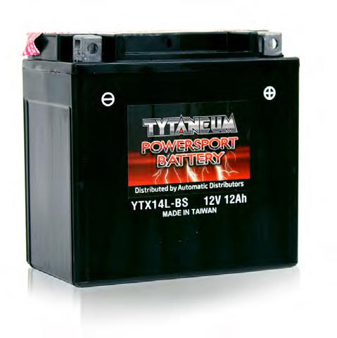 TYTANEUM - TYTANEUM Factory Activated Maintenance Free Battery - YTX16CL - KTX16CL-BS-FA