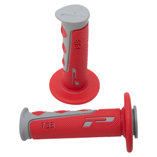 Pro Grip - Pro Grip 793 Evo MX Grips - Gray/Red - 793GYRD