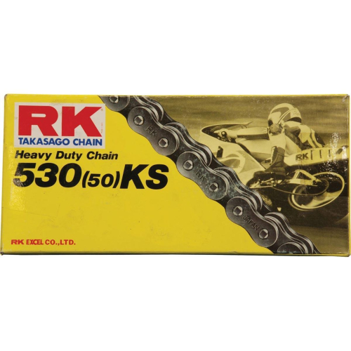 RK - RK 530 KS Heavy Duty Chain - 120 Links - Natural - 530KS-120