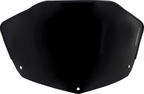 Powermadd - Powermadd Cobra Windshield - Low - 9.5in. - Black - 13021