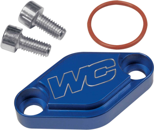 Works Connection - Works Connection Block Off Plate - Blue - 31-350