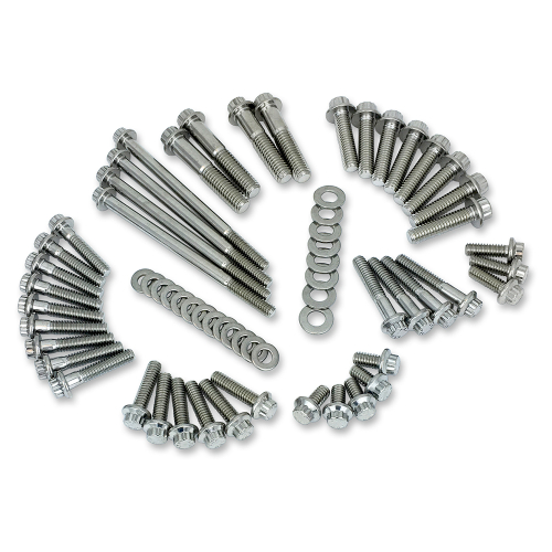 Feuling - Feuling External Primary/Transmission 12-Point Engine Fastener Kit - 3053