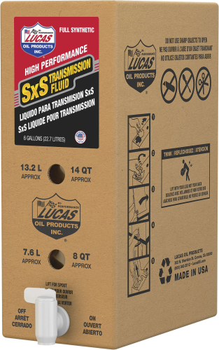 Lucas Oil - Lucas Oil Synthetic SXS Transmission Fluid - 6 gal. - 18050