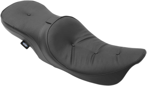 Drag Specialties - Drag Specialties Low Profile Touring Seat with Driver Backrest Provision - Pillow - 0801-1105