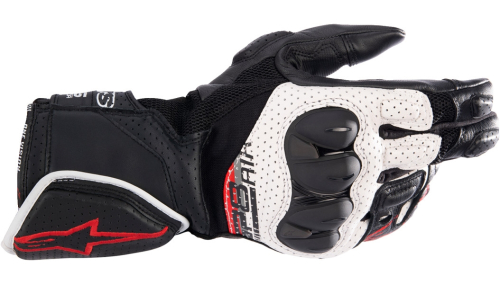 Alpinestars - Alpinestars SP-8 V3 Air Glove - 3558621-1304-XL - Black/White/Red - X-Large