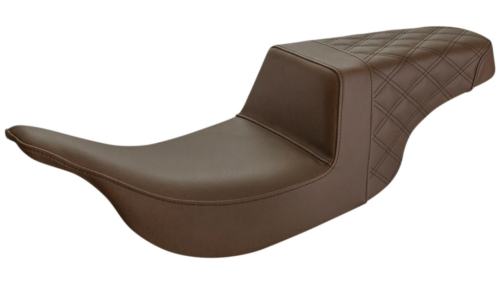 Saddlemen - Saddlemen Step-Up Rear LS Seat - Brown - 897-07-173BR