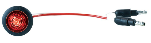 Grote - Grote Micronova LED Marker Light - Round with Grommet - 1.1in. Wide - Red - 49322