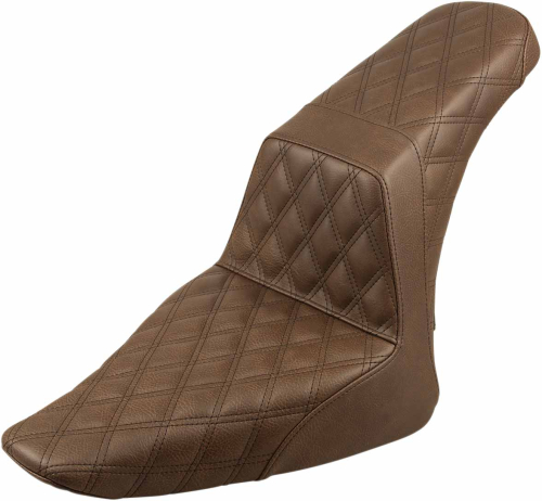 Saddlemen - Saddlemen Step-Up Full LS Seat - Brown Full Diamond - 812-26-175BR