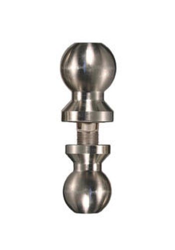 Trimax - Trimax Tow Ball - Double - 2in. & 2 5/16in. - Chrome - TDBC22516
