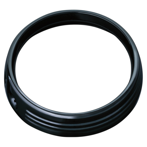 Kuryakyn - Kuryakyn Headlight Trim Ring - Gloss Black - 6916