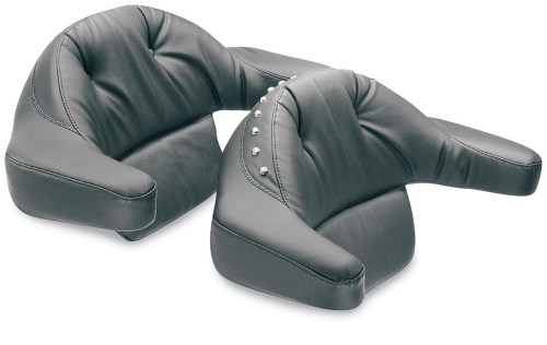 Mustang - Mustang Extended Arm Wrap-Around Backrest - Regal - Chrome Studs - 75330