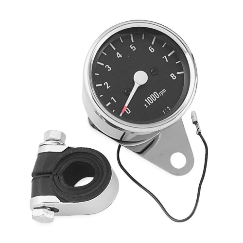 Bikers Choice - Bikers Choice Custom Mini Tachometer - Mechanical - 493316