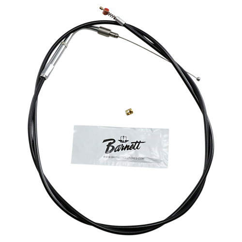 Barnett - Barnett Black Vinyl Idle Cable (+6in.) - 101-30-40016-06