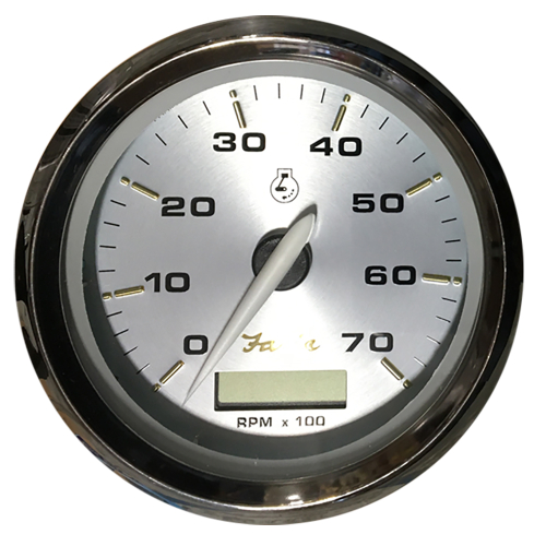 Faria Beede Instruments - Faria Kronos 4" Tachometer w/Hourmeter - 7,000 RPM (Gas - Outboard)
