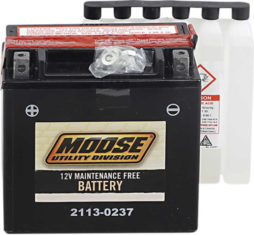 Moose Racing - Moose Racing AGM Maintenance-Free Battery - MTX14-BS